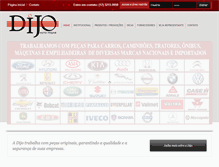 Tablet Screenshot of dijo.com.br